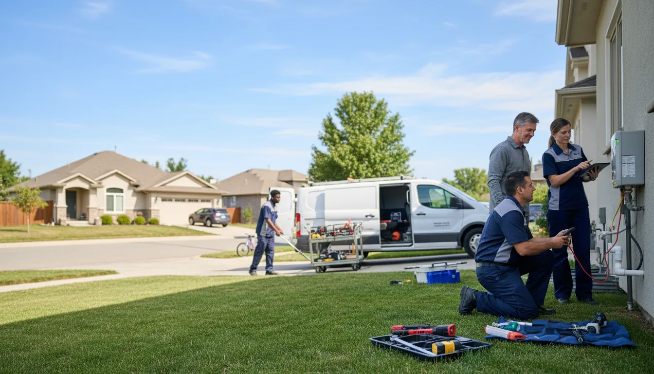 Tankless water heater service in Lasara, TX